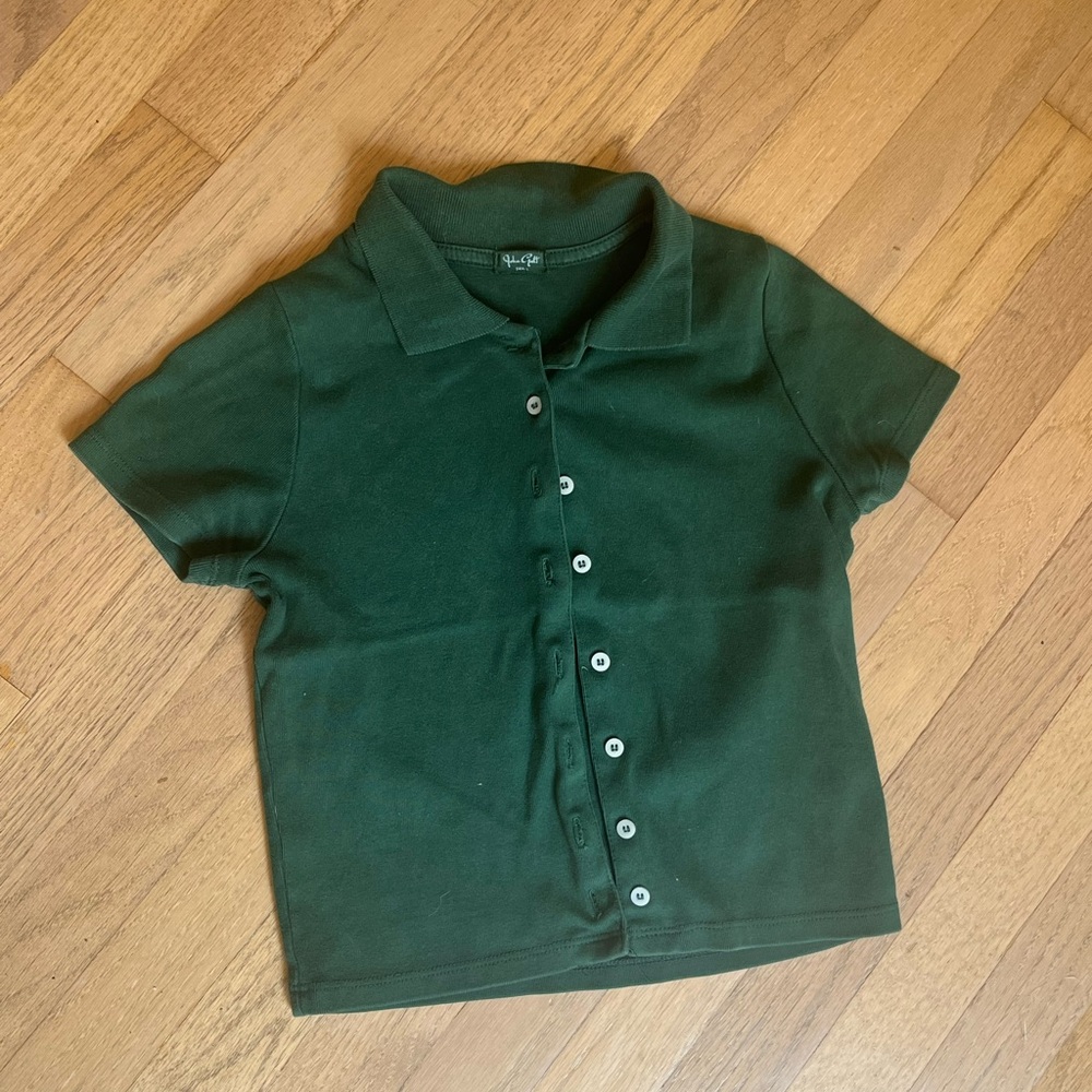 John Galt Button Down Top